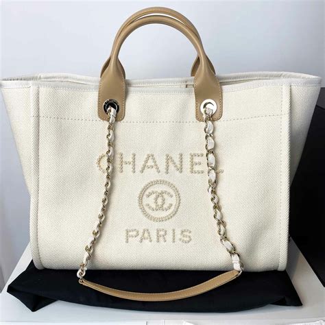 chanel tote handbag price|chanel handbags tote beige.